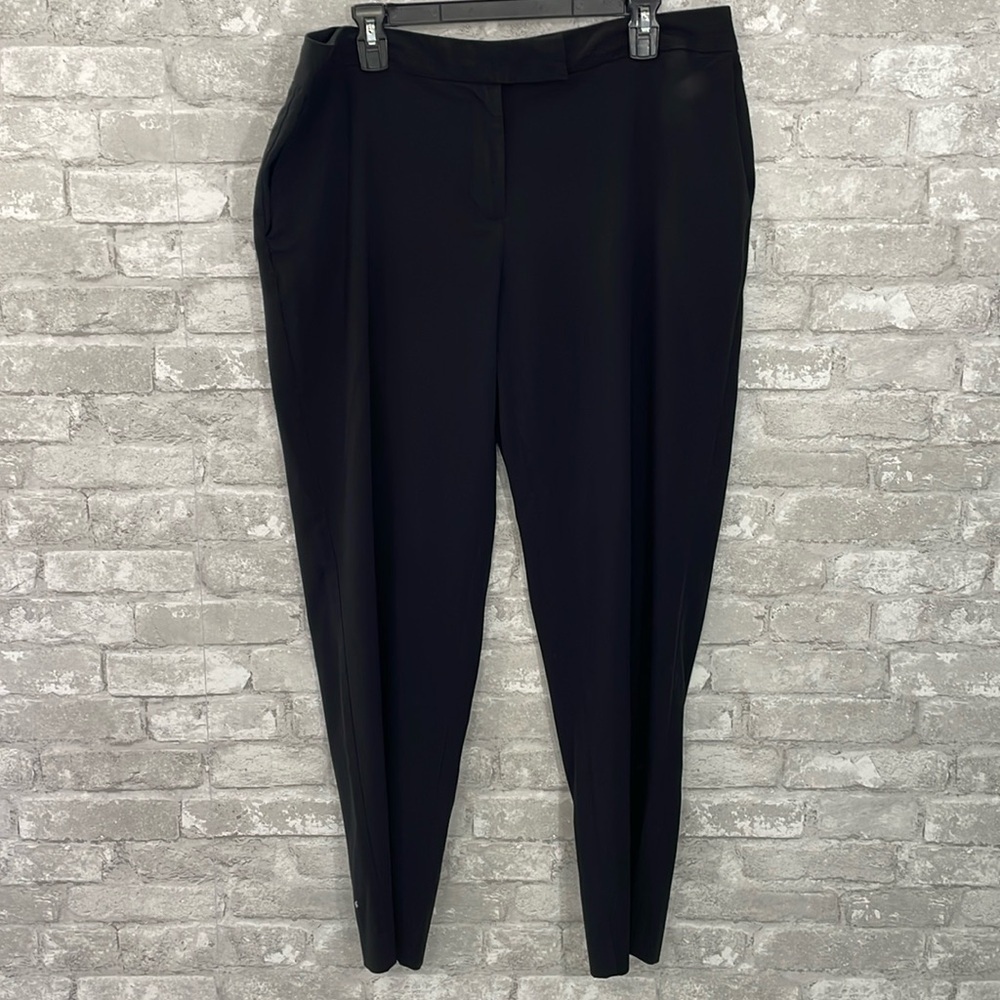 Avenue Black Dress Pants/Trousers